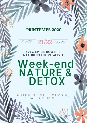 week-end nature et detox de printemps