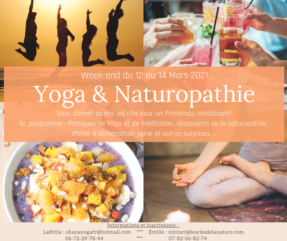 Week-end Yoga et Nauturopathie mars 2021